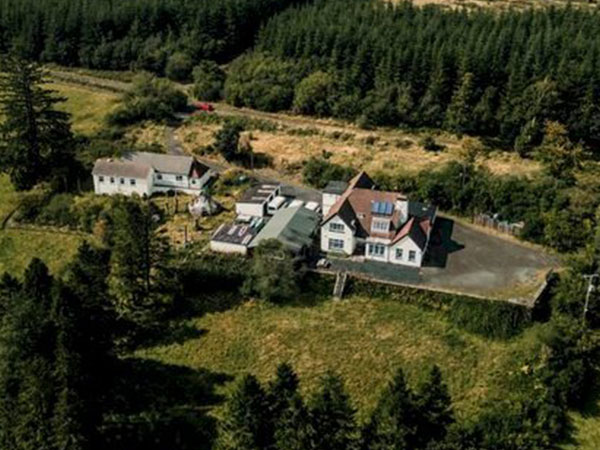 drone shot of tyr abad