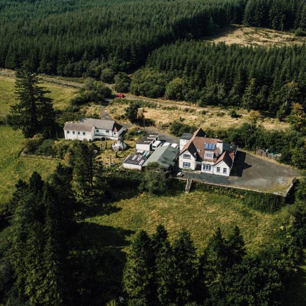 TYR aband bunkhouse in wales