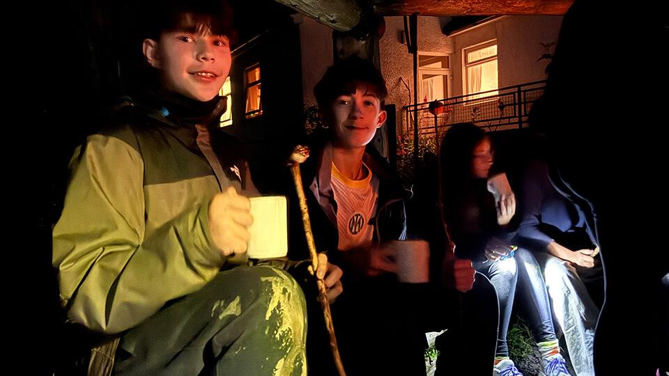 hot chocolate at night